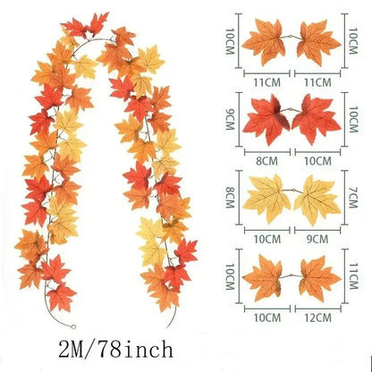 Autumn Artificial Maple Leaf