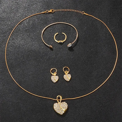 Quartz Gold Luxury Set For Women