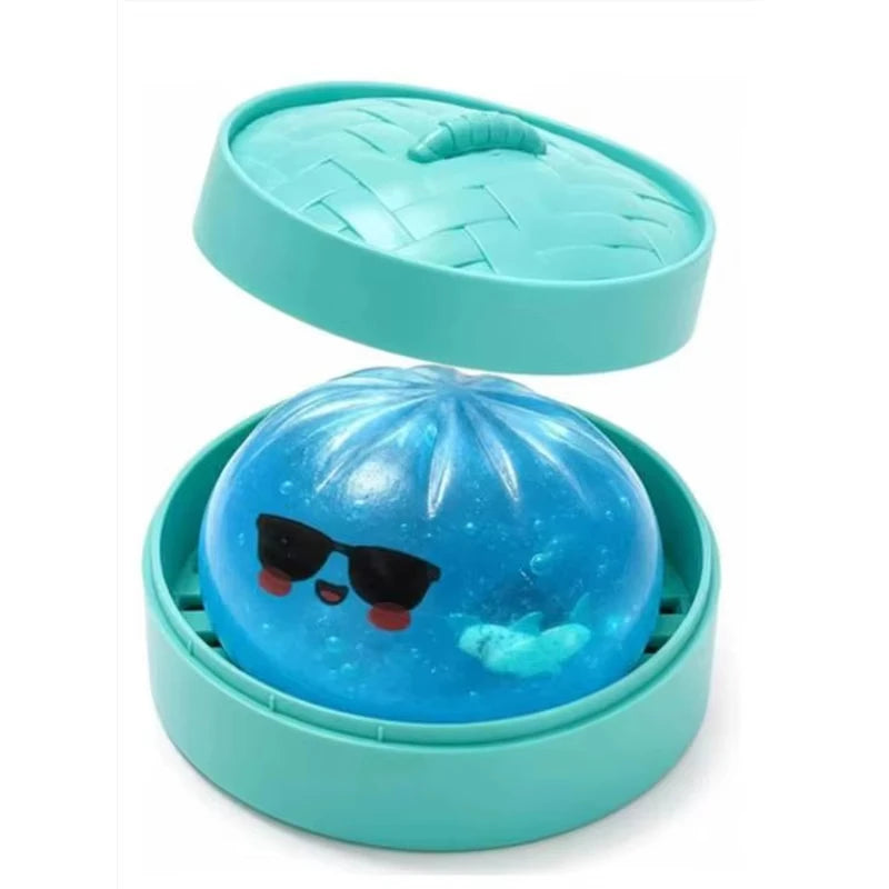 Vaseline Jumbo Cheese Cube Stress Ball - Large Shapeable Non-Bounce Fidget Toy for Anti-Stress And Sensory Play Festival Gift Id