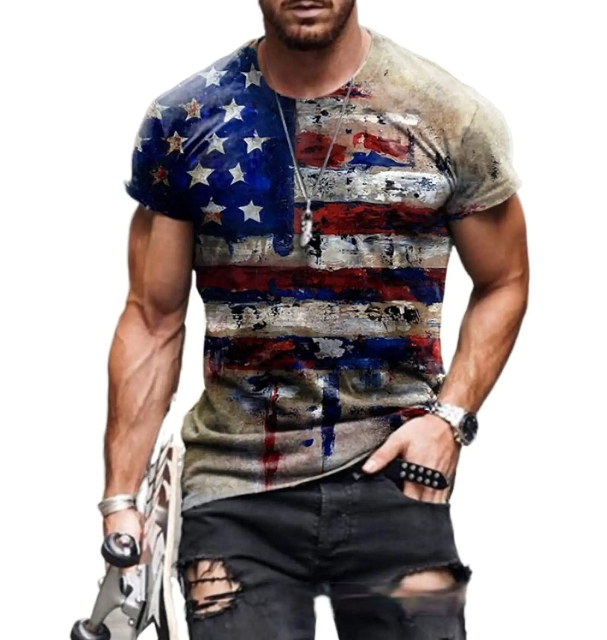 3D Poker Shirt Men Funny Graphic Tee Vintage Short Sleeve Tshirt Casual Summer Workout Tops 2026 Fashion Streetwear Clothes