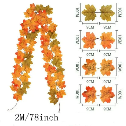 Autumn Artificial Maple Leaf