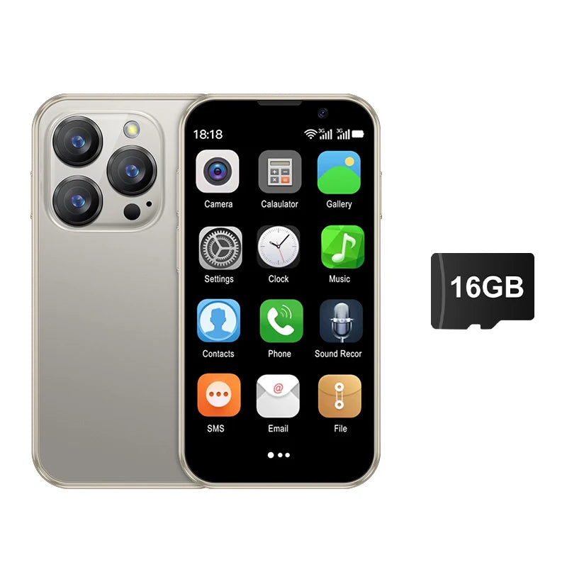 SERVO 16SE Mini Smartphone 16GB ROM Android 9.0 Wifi Dual SIM