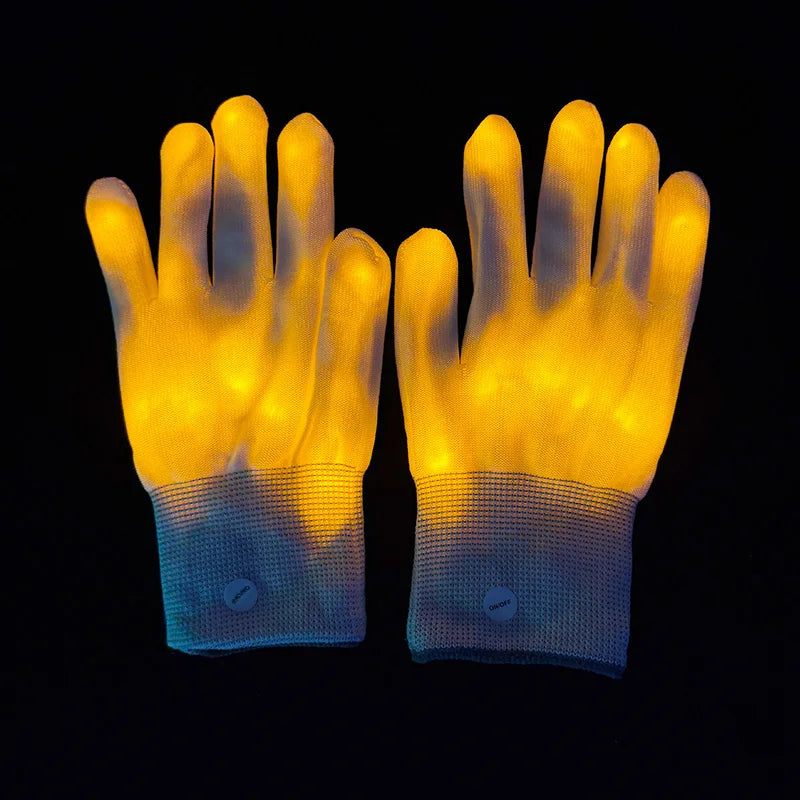 Cool Neon Light up Fox Mask Men Halloween Luminous Disguise Masks Glow in the Dark Cosplay Costume Trick or Treat Decoration