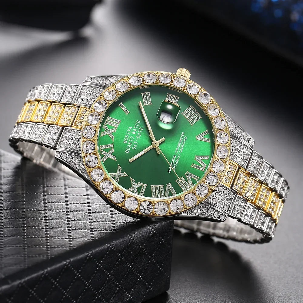 Hot Sale Diamond Bling Watch For Men