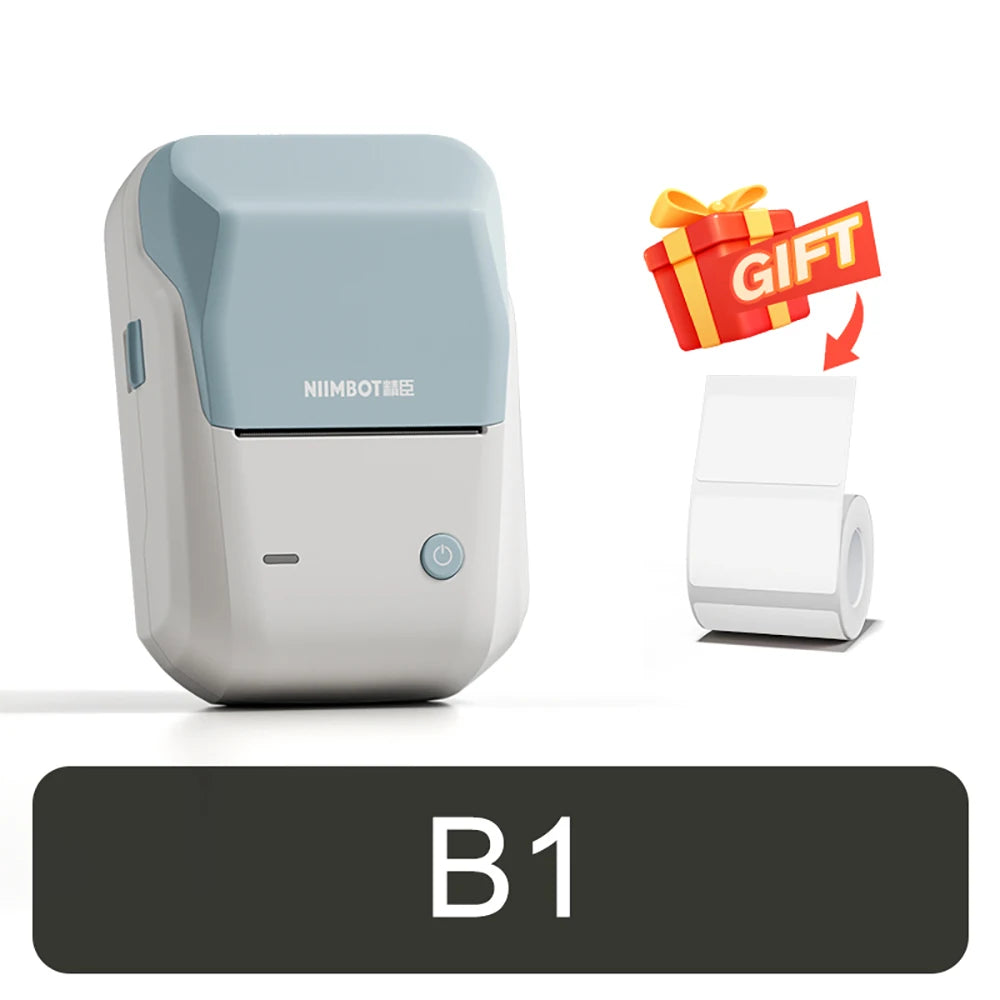 NIIMBOT B1 Portable Thermal Printer Compatible with Smartphones & PC