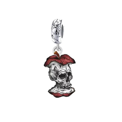 Original Charms Bead 925 Sterling Silver Horror Nun Grim Reaper Poison Apple Halloween Pendants Fit Bracelet DIY Jewelry Marking