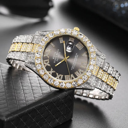 Hot Sale Diamond Bling Watch For Men