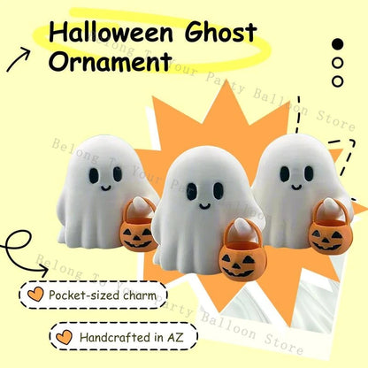 Cute 3D Ghost Figurines 👻🎃