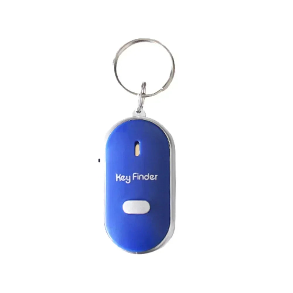 LED Flashlight with Remote Control Sound Key Chain Loss Locator