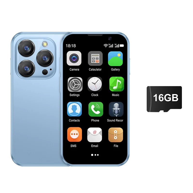SERVO 16SE Mini Smartphone 16GB ROM Android 9.0 Wifi Dual SIM