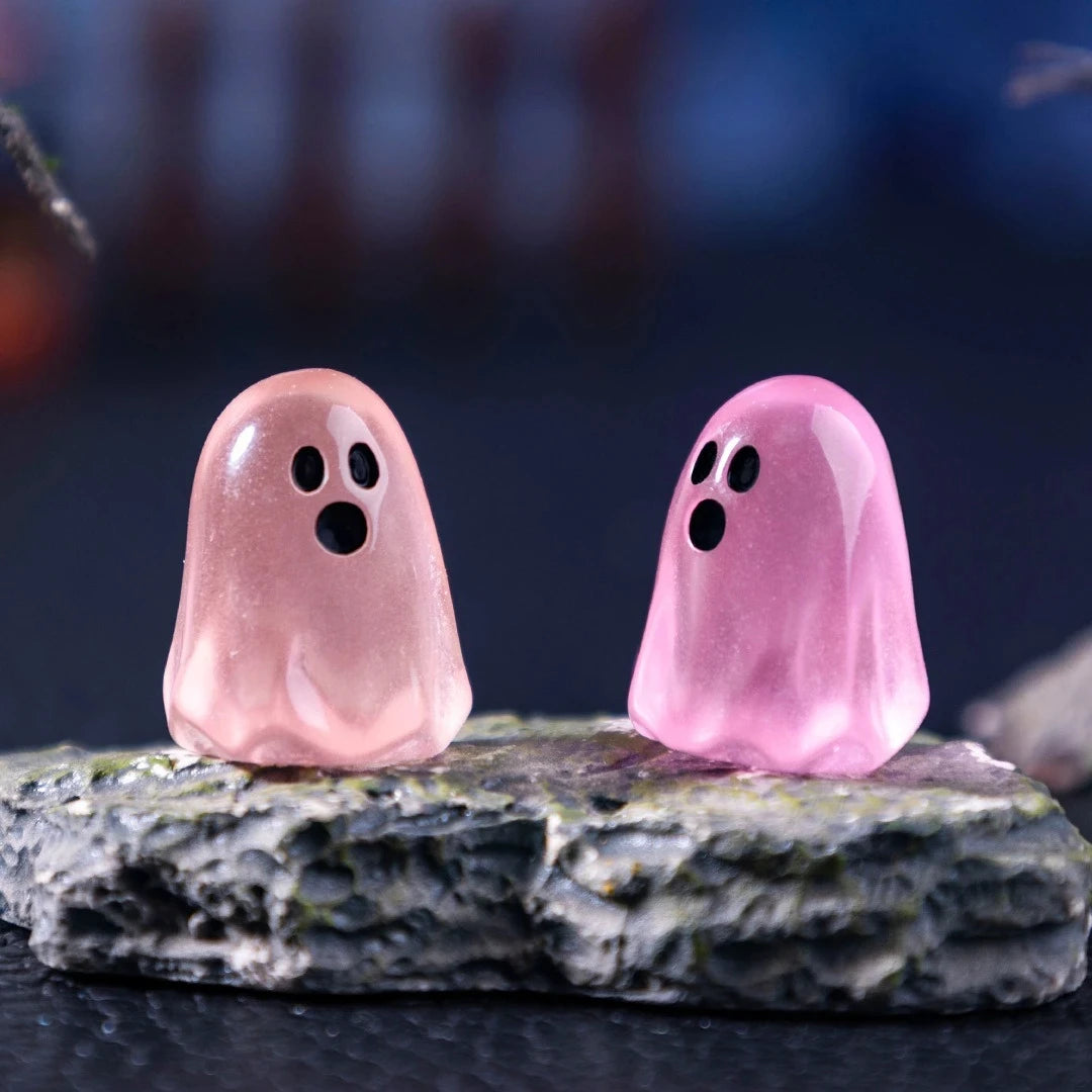 Glow-in-the-Dark Mini Ghost Figures 👻