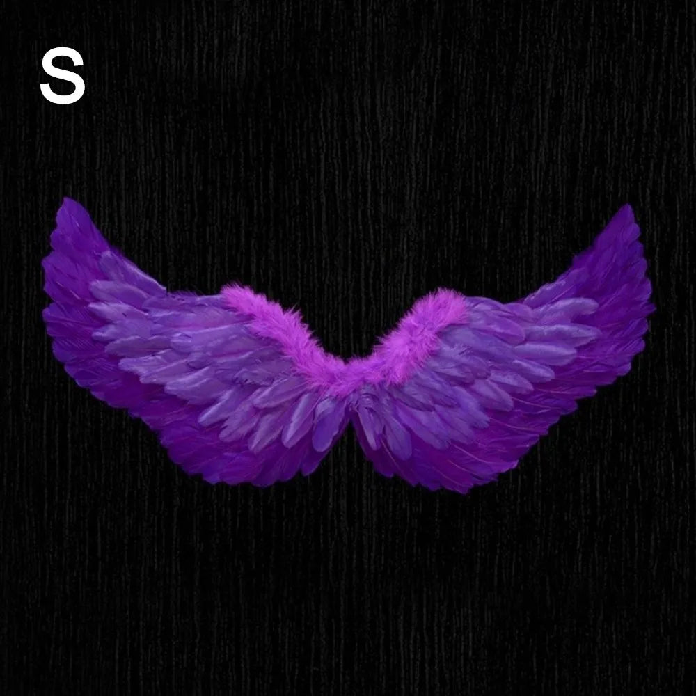New Princess Angel Wing Fairy Wings Dress UP Elastic Straps Butterfly Wings DIY Props Elf Cosplay Wing for Women Girls