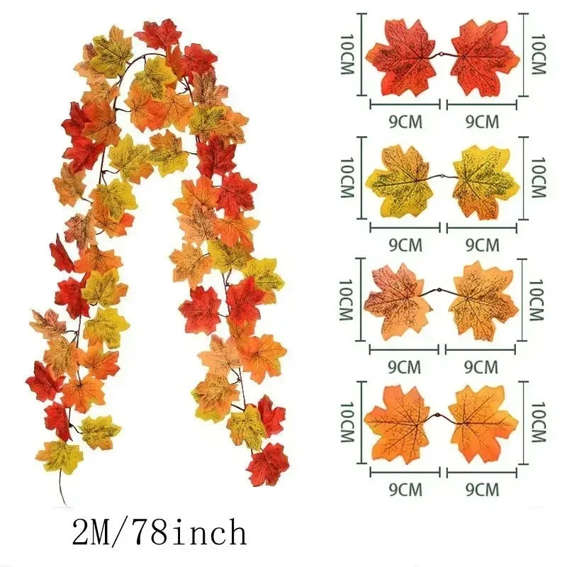 Autumn Artificial Maple Leaf