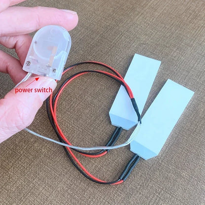 DIY Led Flexible Light Eyes Kits for Tony Stark Helmet Mask Glow Eyes Lights Modified Halloween Cosplay Masks Accessories