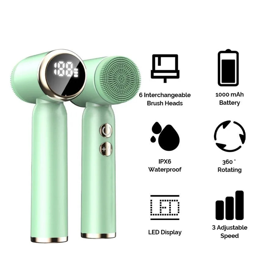 Ultrasonic Electric Face Cleansing