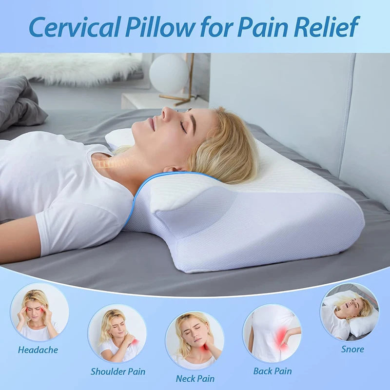 2 in 1 Ergonomic Contour Orthopedic Pillow