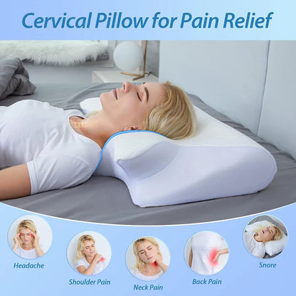 2 in 1 Ergonomic Contour Orthopedic Pillow