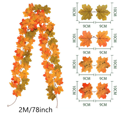 Autumn Artificial Maple Leaf