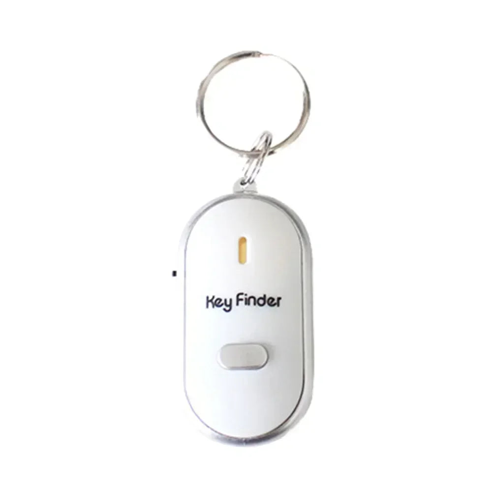 LED Flashlight with Remote Control Sound Key Chain Loss Locator