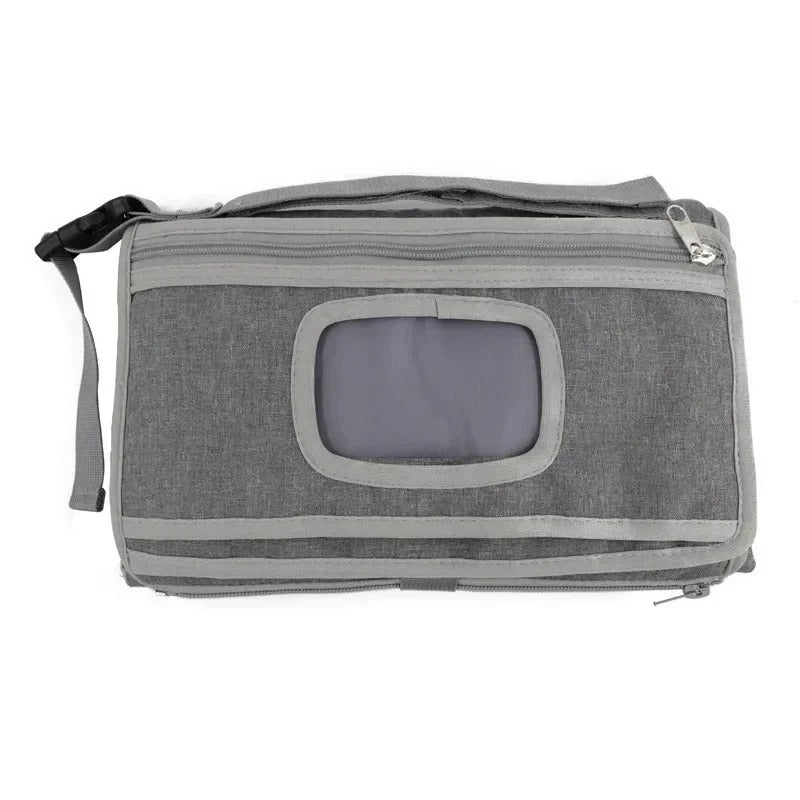 Portable Diaper Changing Pad Portable Baby Changing Pad with Pockets Waterproof Travel Diaper Changing Station Kit Baby Gifts