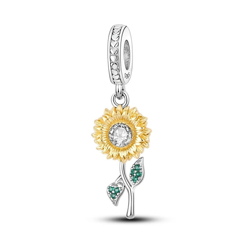 Hot Sale 925 Silver Charms Beads Fit Original Pan Bracelet Making For Woman Jewelry Fashion Pendant
