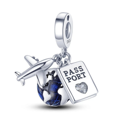 Hot Sale 925 Silver Charms Beads Fit Original Pan Bracelet Making For Woman Jewelry Fashion Pendant