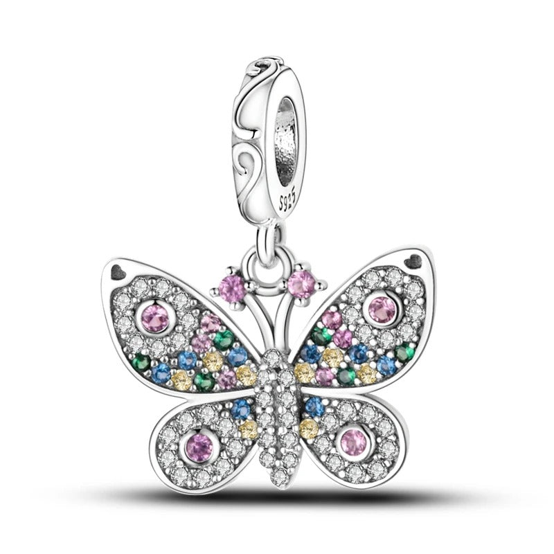 Hot Sale 925 Silver Charms Beads Fit Original Pan Bracelet Making For Woman Jewelry Fashion Pendant