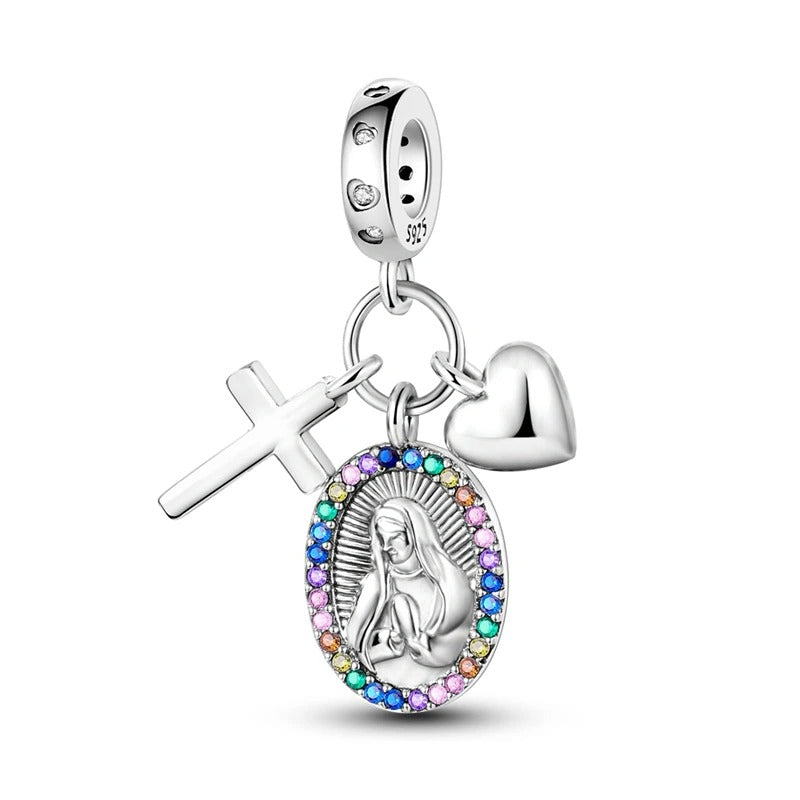Hot Sale 925 Silver Charms Beads Fit Original Pan Bracelet Making For Woman Jewelry Fashion Pendant