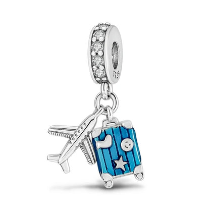Hot Sale 925 Silver Charms Beads Fit Original Pan Bracelet Making For Woman Jewelry Fashion Pendant