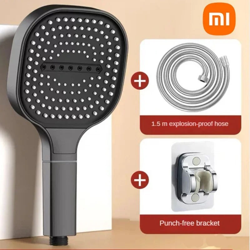 Xiaomi Large Panel Shower Head 3 Modes Adjustable High Pressure Nozzle Sprayer Square With Filter Element Bathroom Accessories